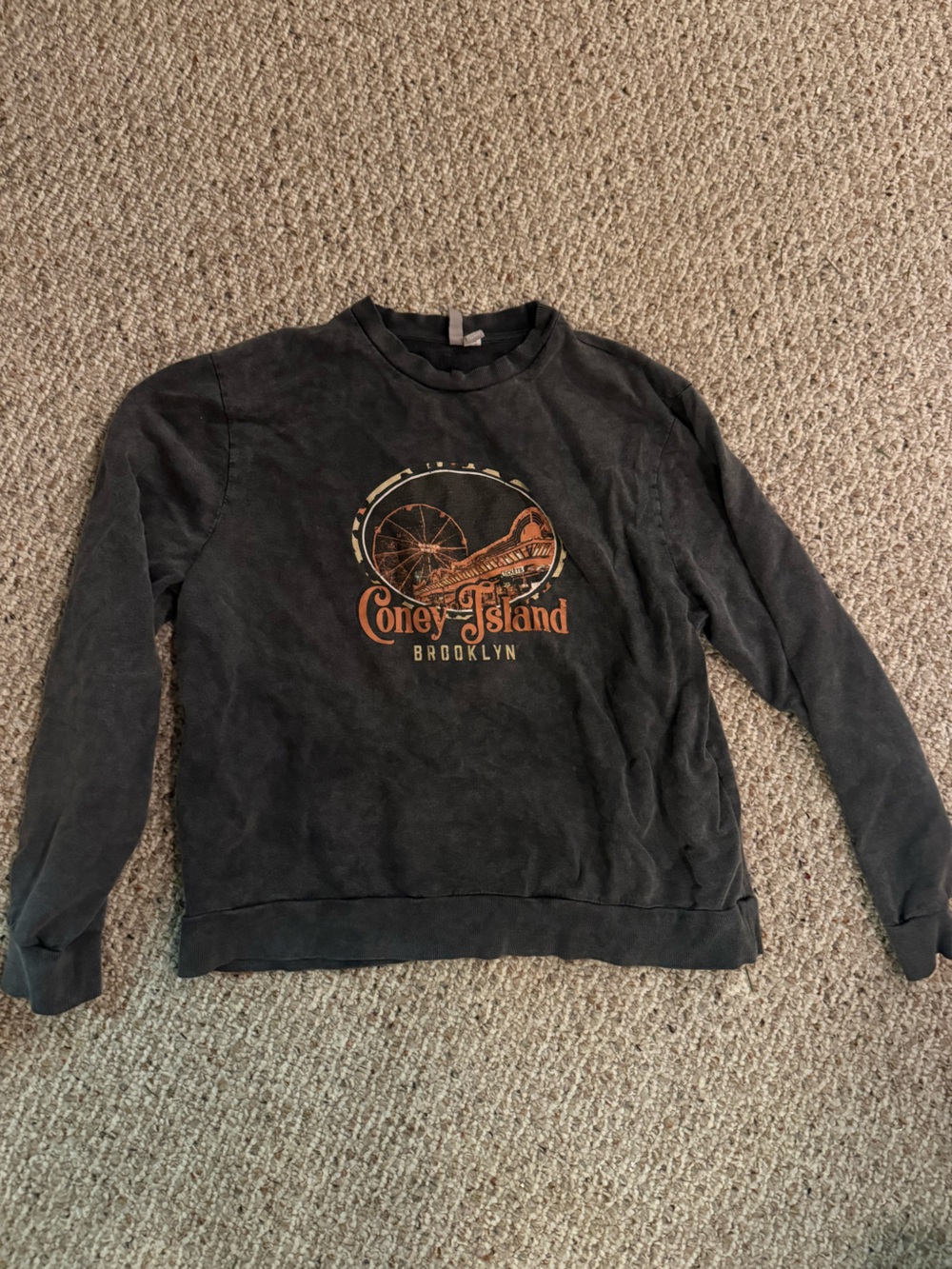 ASOS coney island crewneck